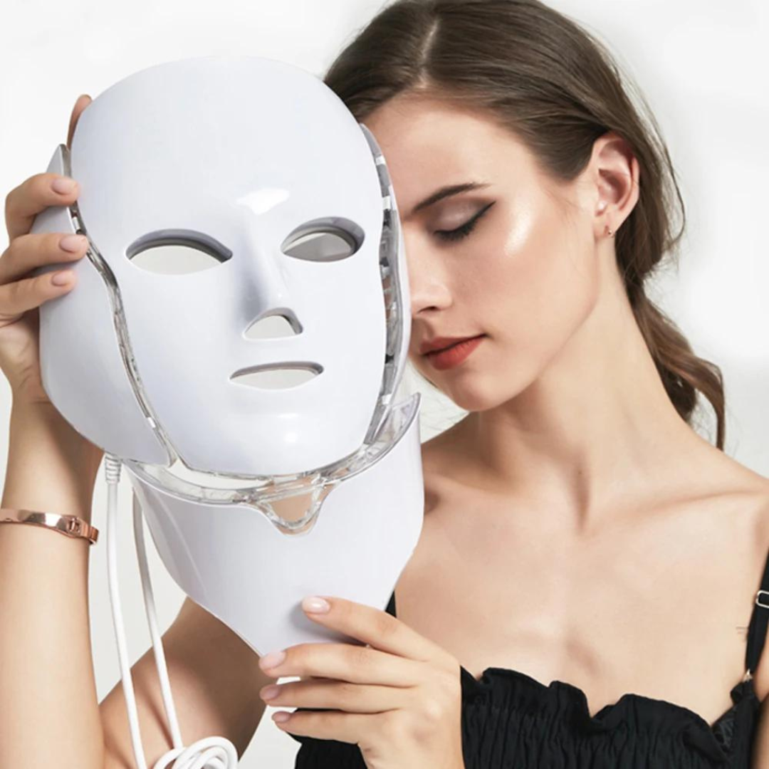 Achieve Radiant skin with LumenX LED Light Therapy Mask 